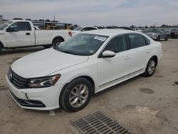 Volkswagen salvage cars for sale: 2016 Volkswagen Passat S