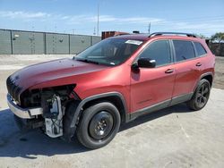 Salvage SUVs for sale at auction: 2017 Jeep Cherokee Sport