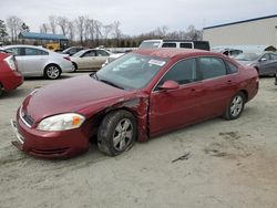 Chevrolet salvage cars for sale: 2008 Chevrolet Impala LT