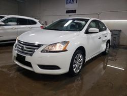 Salvage cars for sale at Elgin, IL auction: 2015 Nissan Sentra S