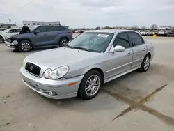 Salvage cars for sale at Grand Prairie, TX auction: 2004 Hyundai Sonata GLS