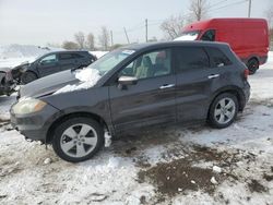 Salvage SUVs for sale at auction: 2009 Acura RDX