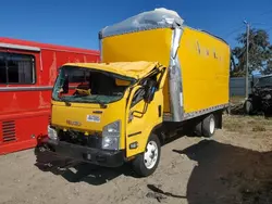 Salvage trucks for sale at Riverview, FL auction: 2021 Isuzu NPR HD