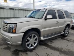 Salvage cars for sale at Littleton, CO auction: 2004 Cadillac Escalade Luxury