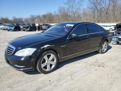 Salvage cars for sale at Ellwood City, PA auction: 2012 Mercedes-Benz S 550 4matic