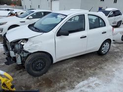 Salvage cars for sale from Copart Cookstown, ON: 2015 Nissan Micra