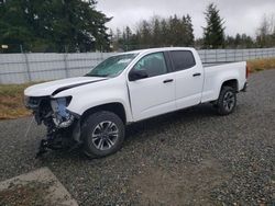 Salvage cars for sale at Graham, WA auction: 2021 Chevrolet Colorado Z71