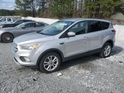 Salvage cars for sale at Fairburn, GA auction: 2017 Ford Escape SE