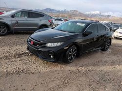 Salvage cars for sale at Magna, UT auction: 2019 Honda Civic SI