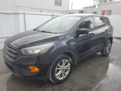 Ford salvage cars for sale: 2019 Ford Escape S