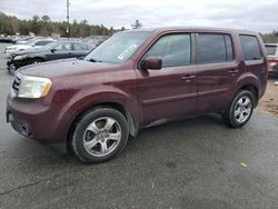 Salvage cars for sale at Exeter, RI auction: 2015 Honda Pilot EXL