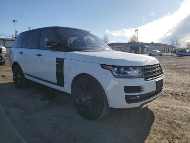 2017 Land Rover Range Rover Supercharged