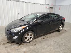 Salvage cars for sale at Windham, ME auction: 2012 Hyundai Elantra GLS