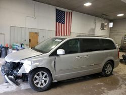 Salvage cars for sale at Des Moines, IA auction: 2012 Chrysler Town & Country Touring L