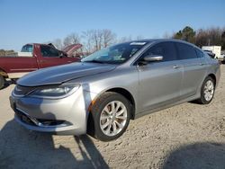 Chrysler salvage cars for sale: 2015 Chrysler 200 C