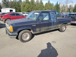 Ford salvage cars for sale: 1991 Ford Ranger Super Cab