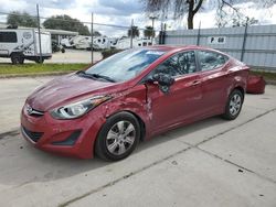 Salvage cars for sale from Copart Sacramento, CA: 2016 Hyundai Elantra SE