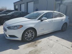 Carros salvage sin ofertas aún a la venta en subasta: 2017 Ford Fusion S Hybrid