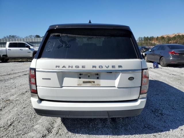 2017 Land Rover Range Rover Supercharged