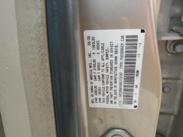 2006 Honda Accord Value