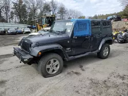 Salvage cars for sale at Center Rutland, VT auction: 2007 Jeep Wrangler Sahara