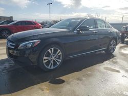 Salvage cars for sale at Wilmer, TX auction: 2016 Mercedes-Benz C300