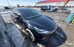 Salvage cars for sale at Montreal Est, QC auction: 2019 Tesla Model 3