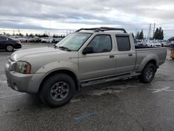 Salvage cars for sale at Rancho Cucamonga, CA auction: 2003 Nissan Frontier Crew Cab XE