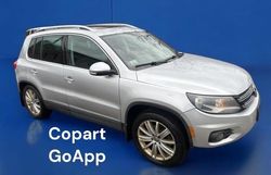 Salvage cars for sale at North Billerica, MA auction: 2012 Volkswagen Tiguan S