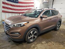 Salvage cars for sale at Lyman, ME auction: 2016 Hyundai Tucson Limited