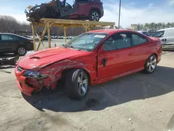 Pontiac gto salvage cars for sale: 2005 Pontiac GTO