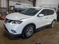 Salvage cars for sale at West Mifflin, PA auction: 2015 Nissan Rogue S