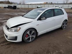 Salvage cars for sale at auction: 2016 Volkswagen GTI S/SE