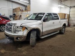 Ford salvage cars for sale: 2011 Ford F150 Supercrew