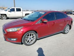 Salvage cars for sale at Grand Prairie, TX auction: 2015 Ford Focus SE