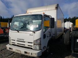 Salvage trucks for sale at Graham, WA auction: 2009 Isuzu NPR BOX Truck