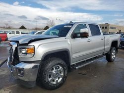 Salvage cars for sale at Littleton, CO auction: 2016 GMC Sierra K2500 SLT