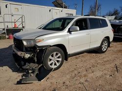 Salvage cars for sale at Oklahoma City, OK auction: 2012 Toyota Highlander Base