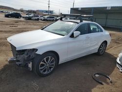 Carros salvage a la venta en subasta: 2016 Mercedes-Benz C 300 4matic