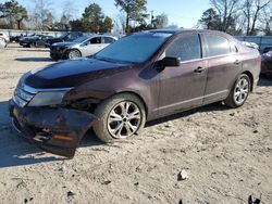 Salvage cars for sale at Hampton, VA auction: 2012 Ford Fusion SE