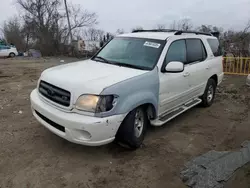 2002 Toyota Sequoia SR5 en venta en Baltimore, MD