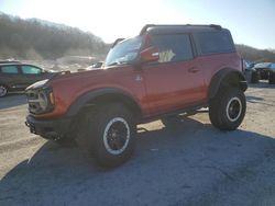 Salvage cars for sale at Ellwood City, PA auction: 2023 Ford Bronco Base