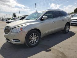 Salvage cars for sale at Miami, FL auction: 2016 Buick Enclave