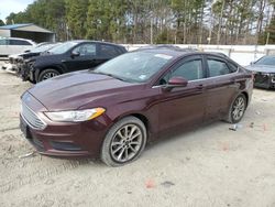 Ford salvage cars for sale: 2017 Ford Fusion SE