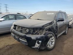 2013 Toyota Highlander Hybrid Limited en venta en Elgin, IL