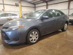 Salvage cars for sale at Pennsburg, PA auction: 2017 Toyota Corolla L