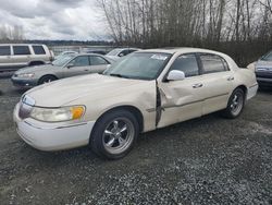 Lincoln Town car salvage cars for sale: 1999 Lincoln Town Car Cartier