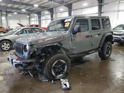 Salvage cars for sale at Ham Lake, MN auction: 2019 Jeep Wrangler Unlimited Rubicon