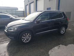 Salvage cars for sale at Dunn, NC auction: 2017 Volkswagen Tiguan Wolfsburg