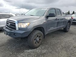 Salvage cars for sale at Eugene, OR auction: 2011 Toyota Tundra Double Cab SR5